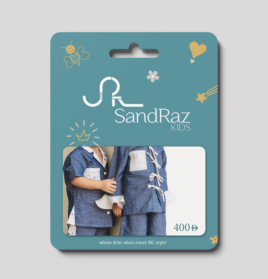 SandRaz Kids Gift Card - Green